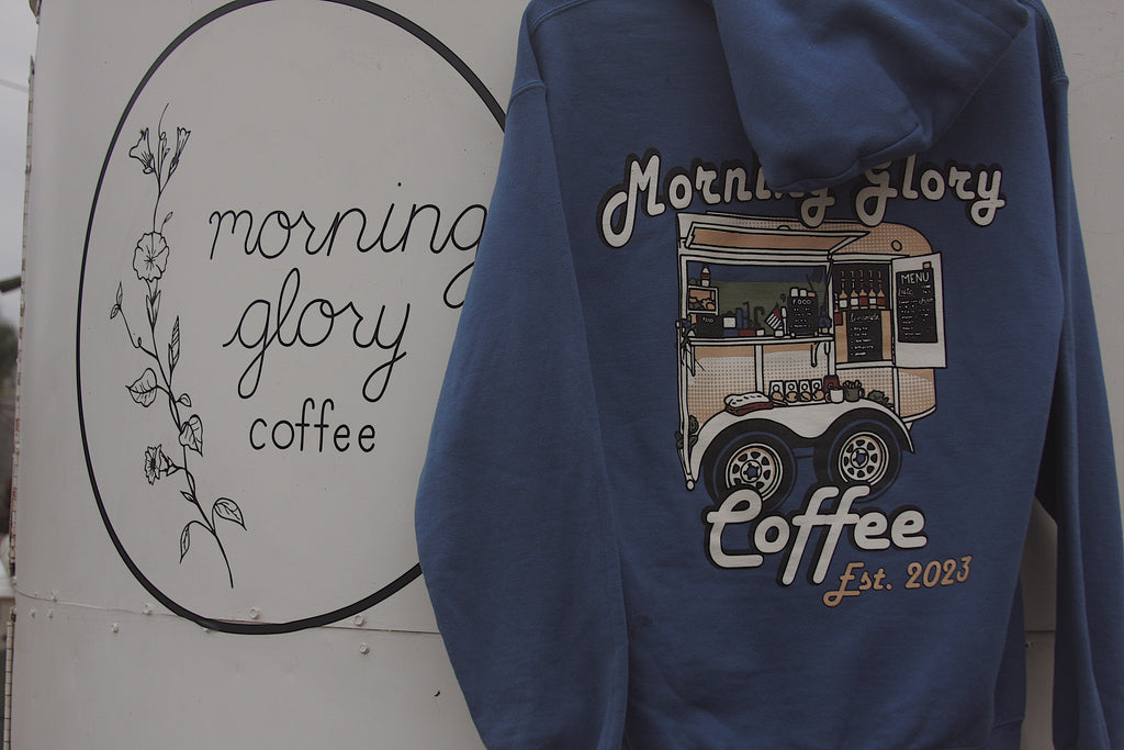 Morning Glory Coffee Cart Sweatshirt