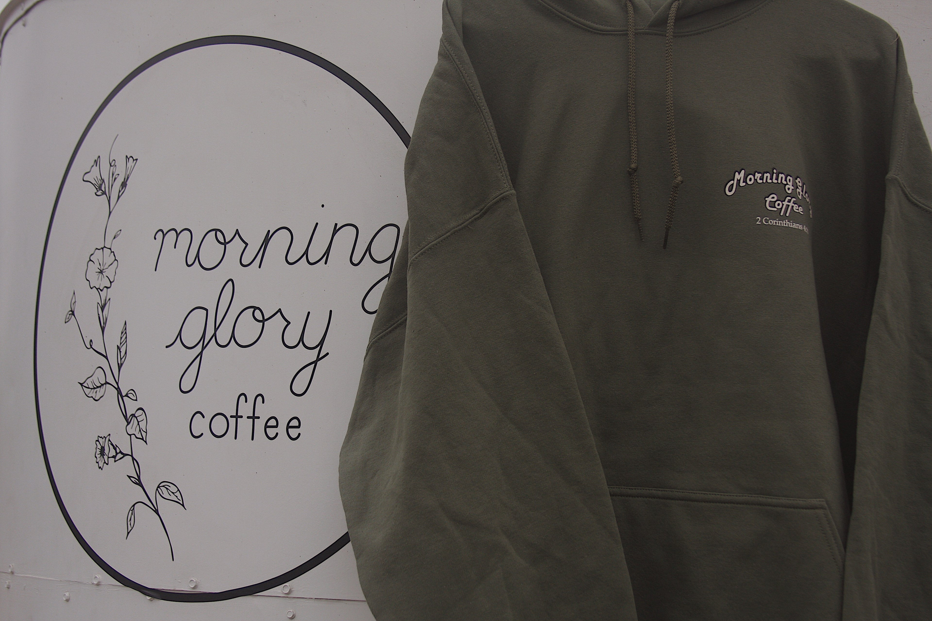 Morning Glory Coffee Cart Sweatshirt