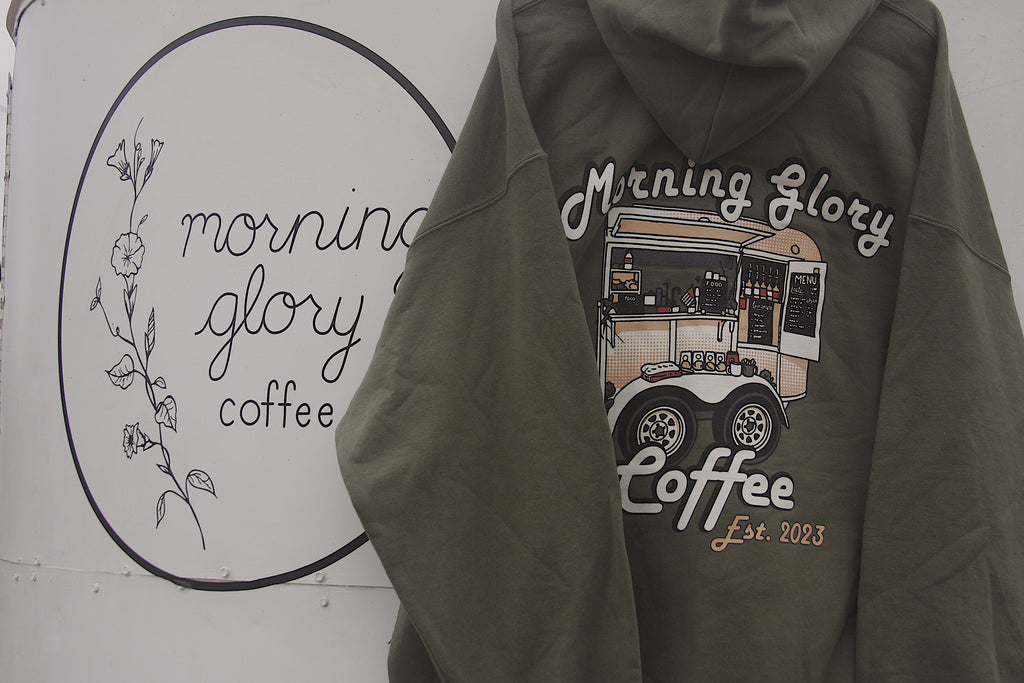 Morning Glory Coffee Cart Sweatshirt