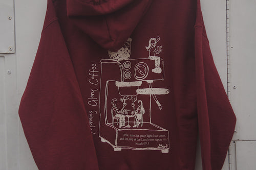Glory's Espresso Artwork Hoodie