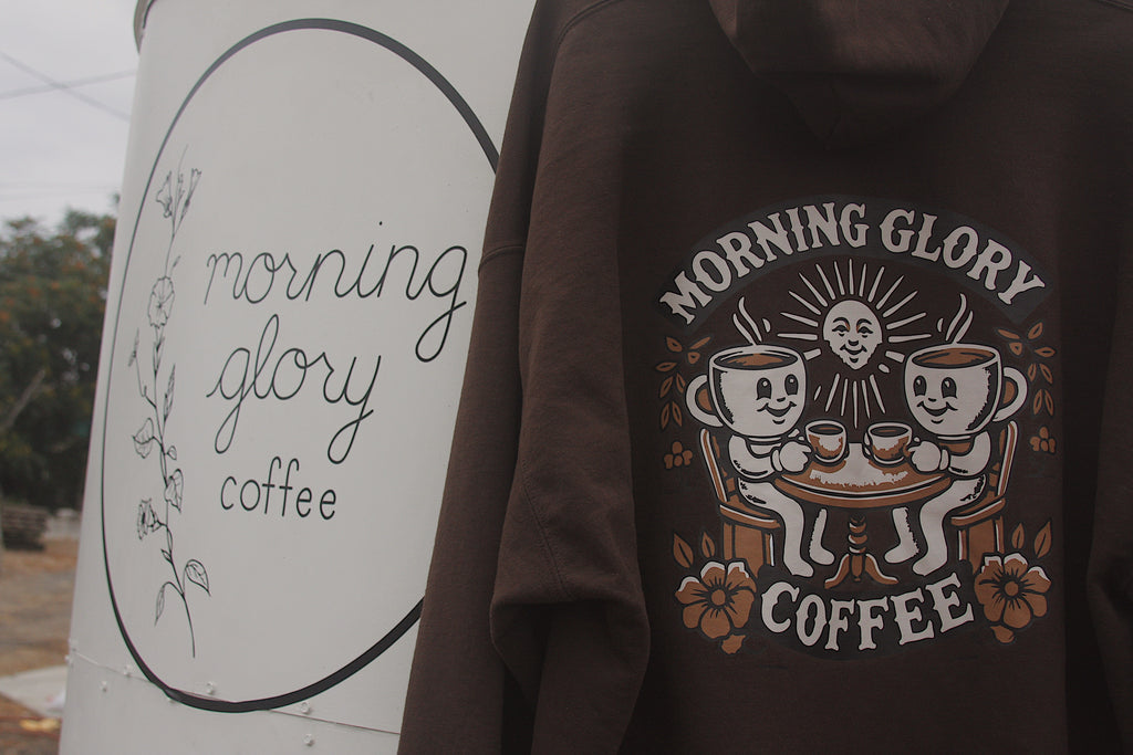 Morning Glory Coffee Sweatshirt