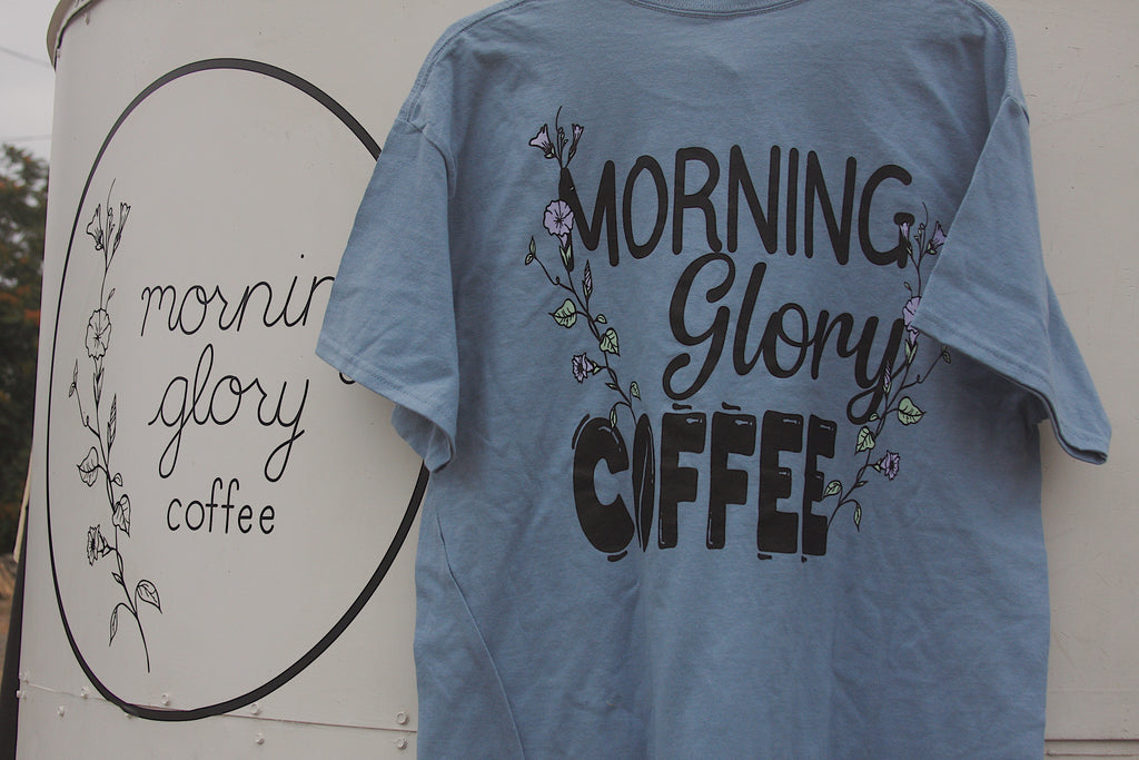 Morning Glory Romans 11:36 Tee